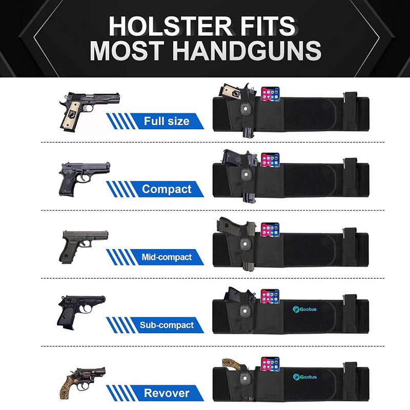Pistol Holster Belly Band