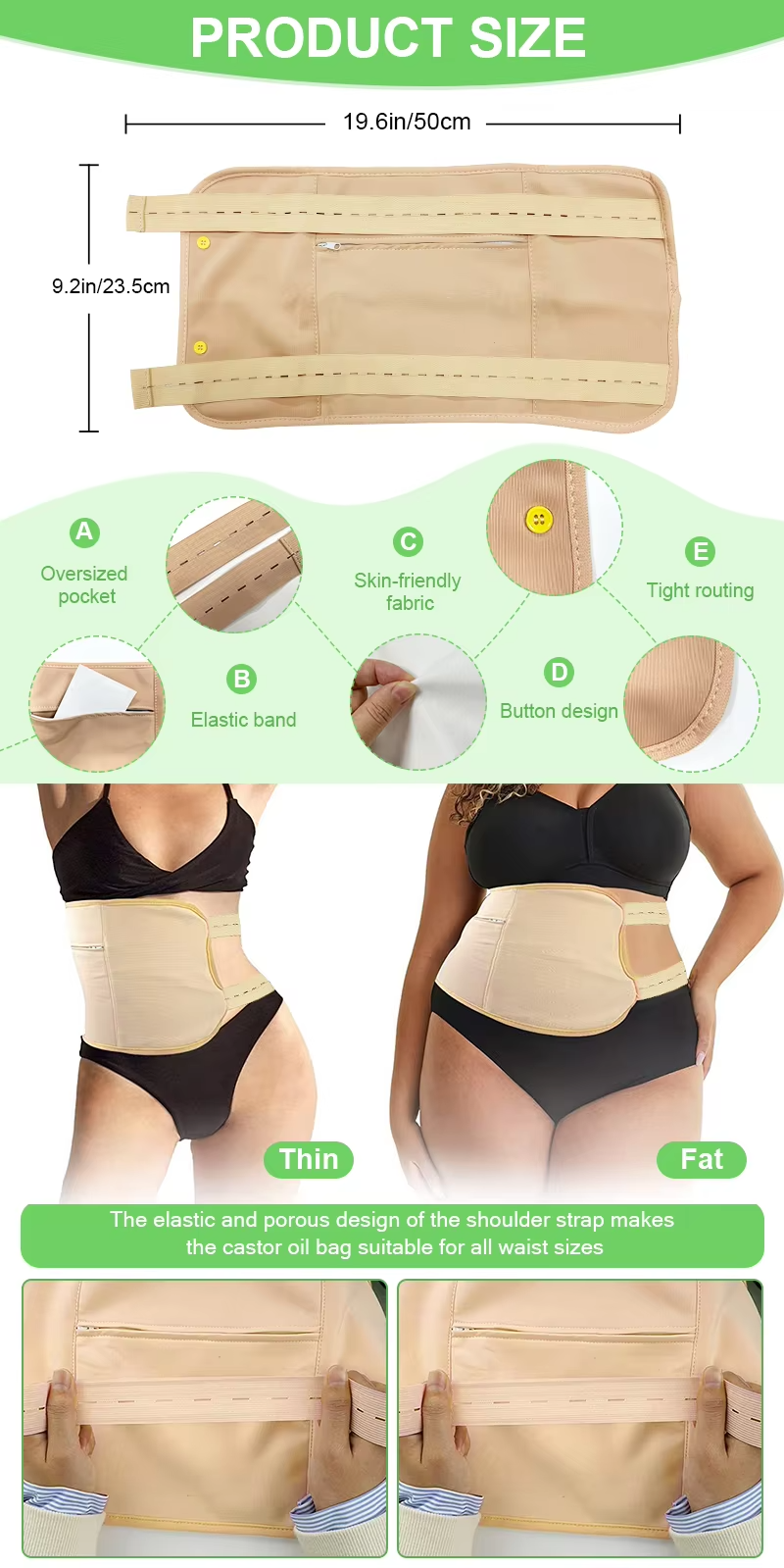 castor oil pad for liver Supplier