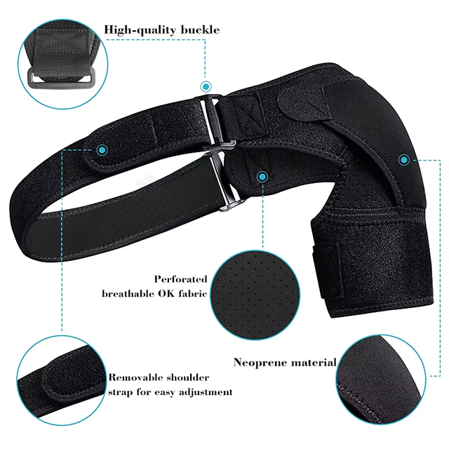 Shoulder support sports protection shoulder support unisex one size shoulder support supplier