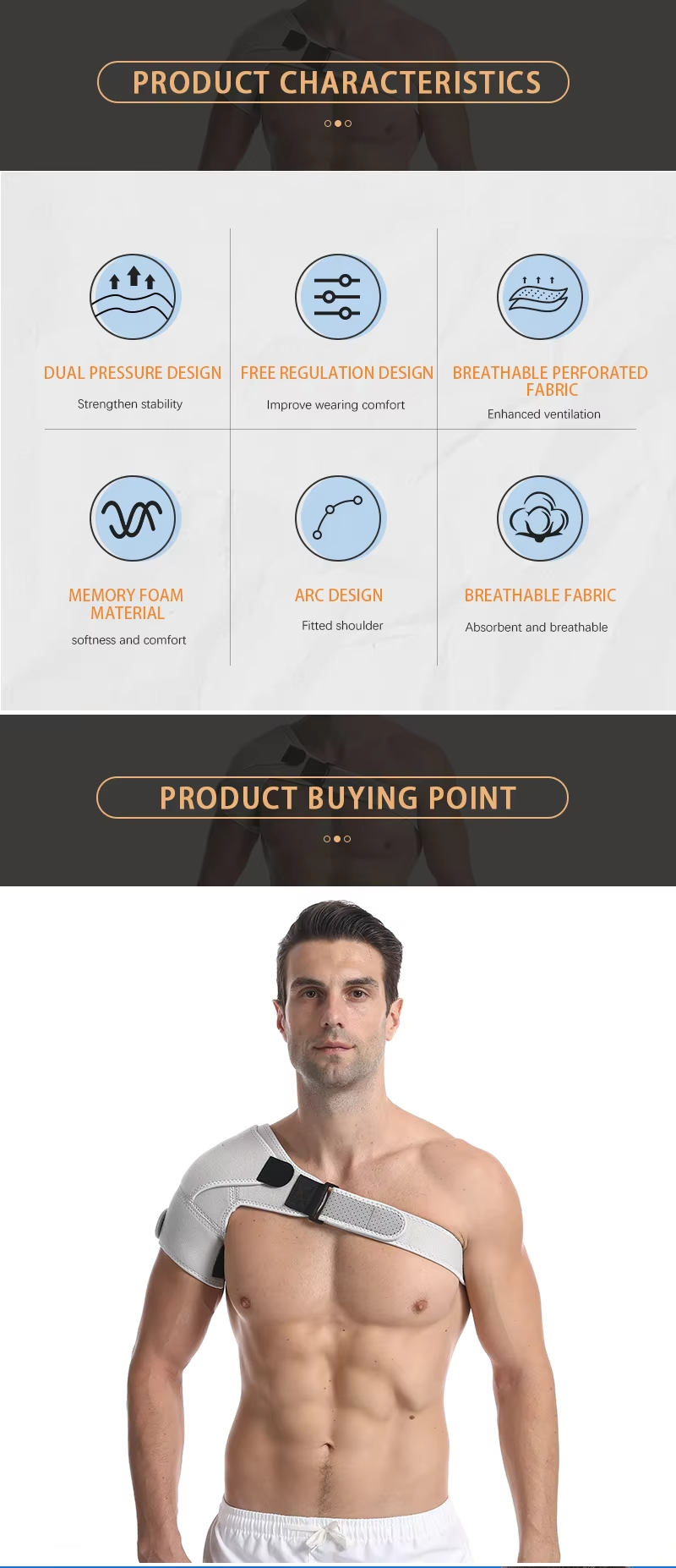 shoulder support brace Bulk