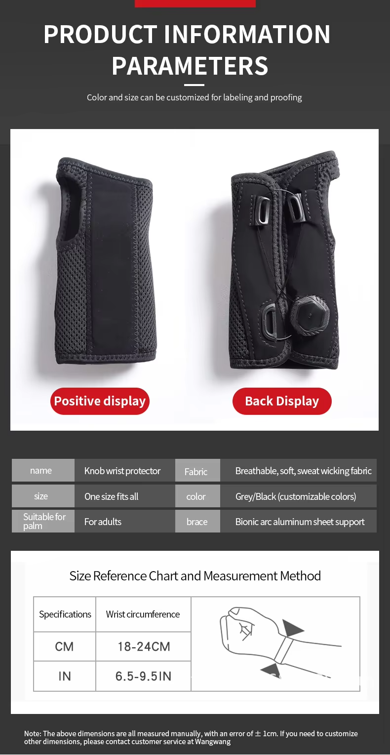 knob wrist guard Wholesale