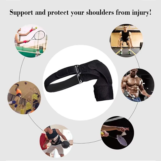 Shoulder support sports protection shoulder support unisex one size shoulder support supplier