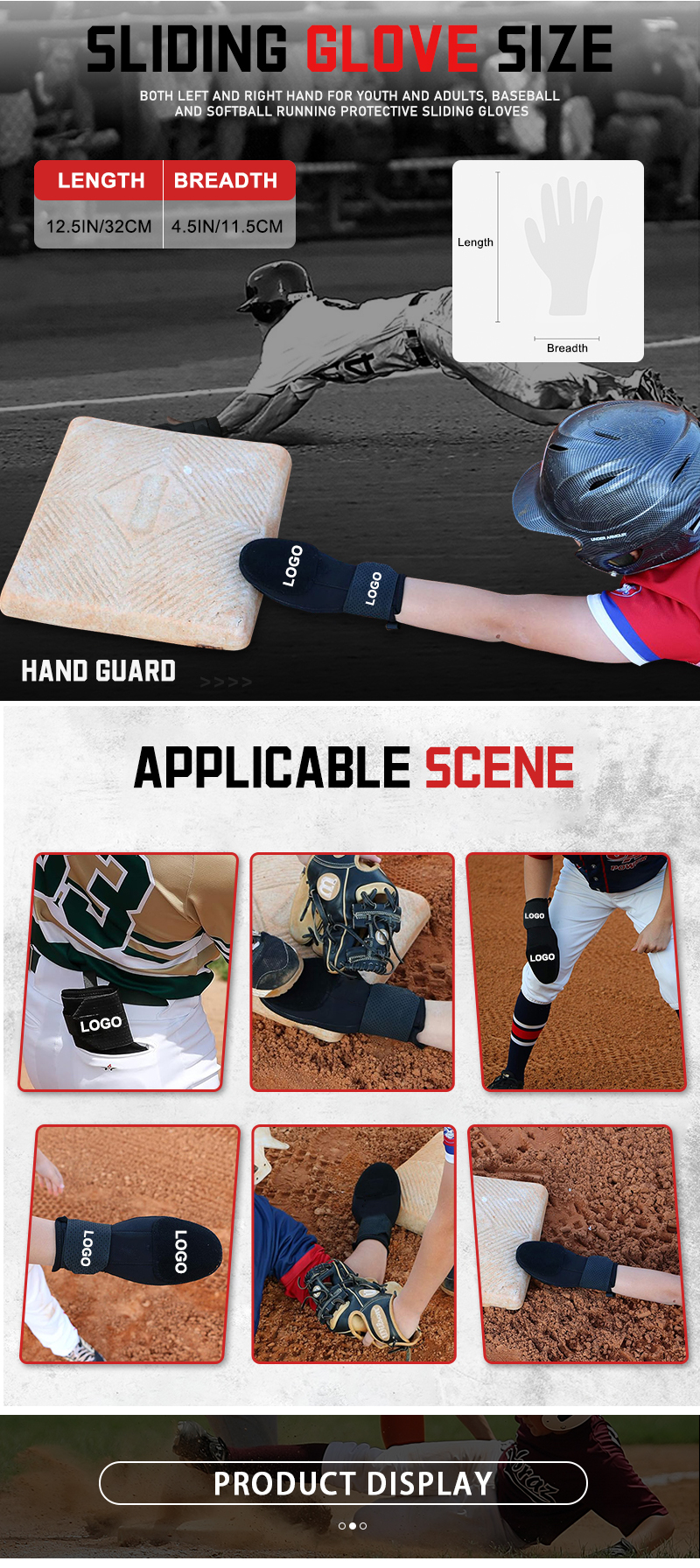 gingerbread sliding mitt Bulk
