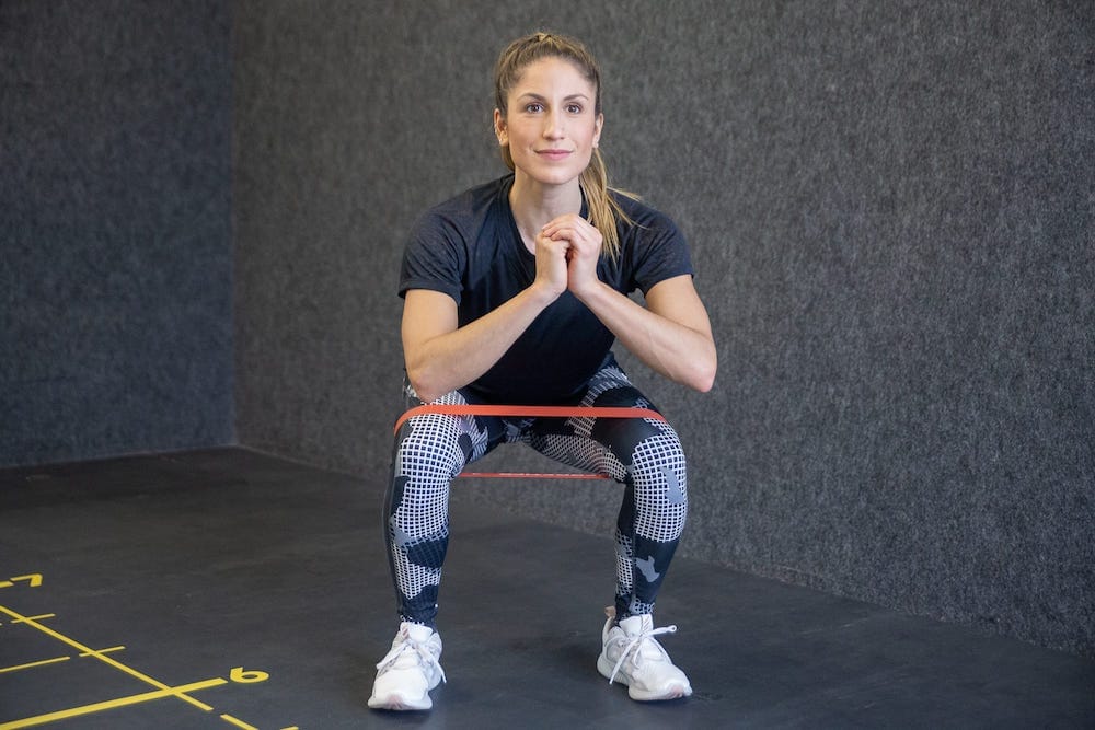 4-3resistance band workout exercise