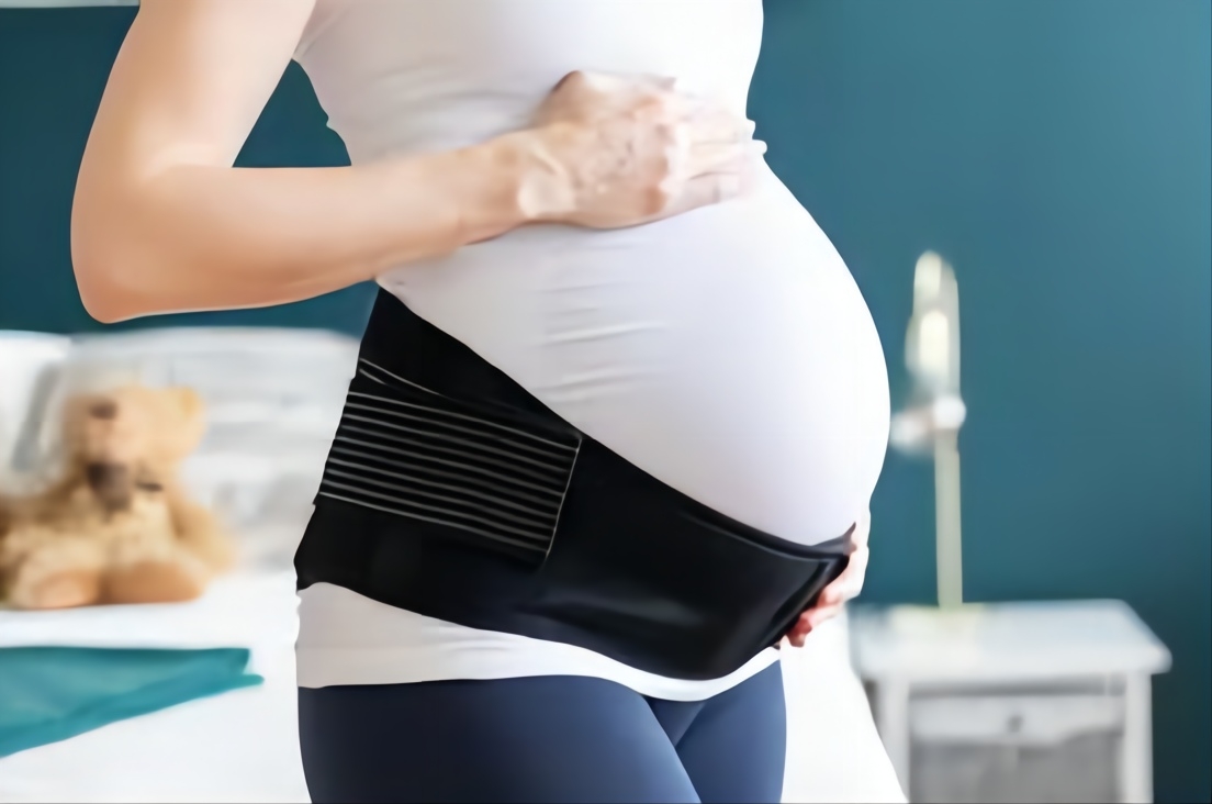 using a belly support belt(1)