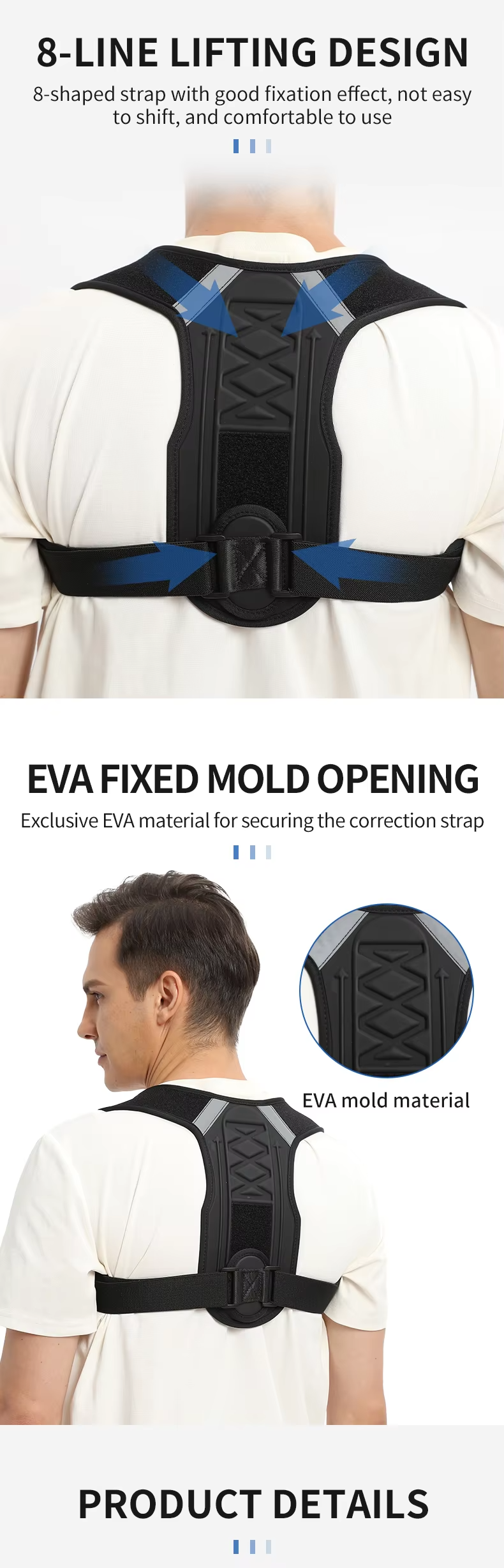 back correction belt Bulk