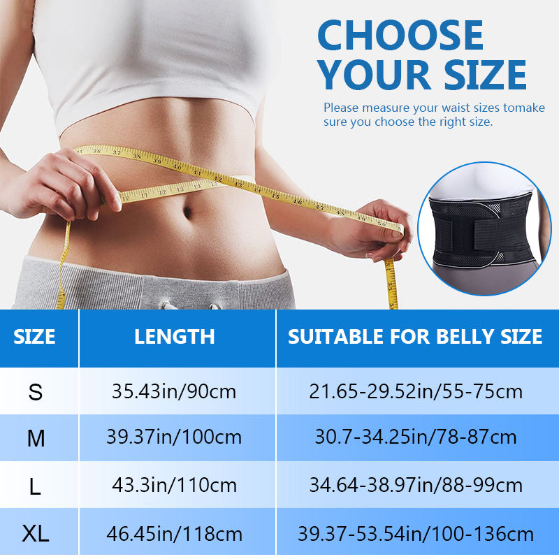 HY27 Mesh Breathable Waist Support Belt Relieve Back Pain Unisex Waist Belt Vendor