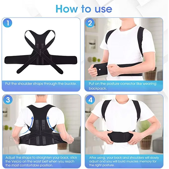 back brace posture corrector Wholesale