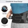 HY01B Neoprene Material Waist Support With Support pads Waist Belt for Abdominal Muscle Training Supplier