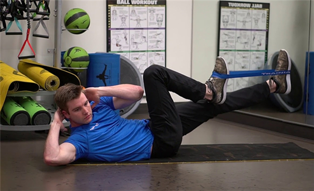 Do you only need to choose between resistance band and dumbbell?