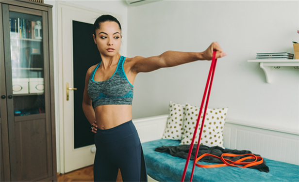 What is the difference between resistance band and free weight training?