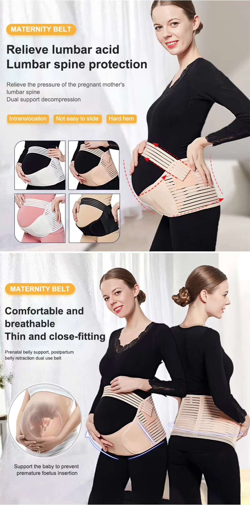 Best belly band for pregnancyback pain ODM