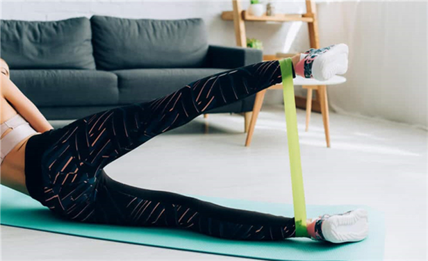 Can a resistance band bring energy to the whole body?